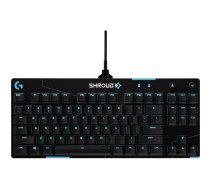 Logitech G G PRO X Mechanical Gaming Keyboard tastatūra USB QWERTY Angļu Melns, Zils, Balts