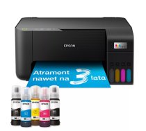 Daudzfunkciju tintes printeris Epson EcoTank L3230 — krāsaina druka 5760x1440, A4, kopēšana/skenēšana 600x1200, 33 lpp/min, melns