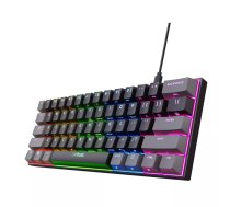 Klaviatūra Trust GXT 867 Acira Gaming USB QWERTY US English Black
