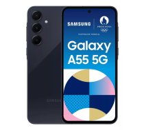 Samsung Galaxy A55 5G 16,8 cm (6.6") Hibrīda duālā SIM USB Veids-C 8 GB 128 GB 5000 mAh Navy (tumši zila)