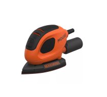 Black & Decker BEW230K Orbitālā slīpmašīna 11000 RPM Melns, Oranžs 55 W