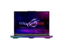 ASUS ROG Strix SCAR 16 G634JYR-RA029W Intel® Core™ i9 i9-14900HX Portatīvais dators 40,6 cm (16") WQXGA 32 GB DDR5-SDRAM 1 TB SSD NVIDIA GeForce RTX 4090 Wi-Fi 6E (802.11ax) Windows 11 Home Melns