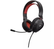 Austiņas Corsair HS35 v2 Vadu Spēļu Zilas 1.8m Kabelis 470g