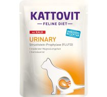 KATTOVIT Kaķu barība Urinary Adult Teļa gaļa 85 g maisiņš, olbaltumvielas 9%, mitrums 80%, tauki 4%