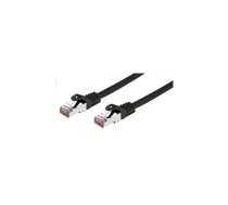 Tīkla kabelis C-TECH CB-PP6F-05BK patchcord Cat6 FTP 0.5m melns