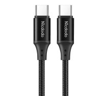 USB-C uz USB-C Mcdodo kabelis CA-5641, 60 W, 1 m (melns)