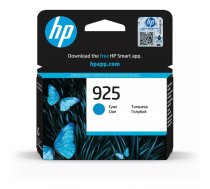 HP 925 Cyan Original Ink Cartridge tintes kārtridžs 1 pcs Oriģināls Standarta produktivitāte Tirkīzzils