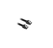 Sharkoon Sata 3 SATA kabelis 1 m SATA 7-pin Melns