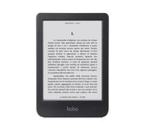 E-grāmatu lasītājs Kobo Clara BW — 6" E Ink Carta, 16 GB, Wi‑Fi, Bluetooth, ūdensizturīgs, USB‑C