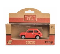 Transportlīdzeklis PRL Fiat 126p sarkans
