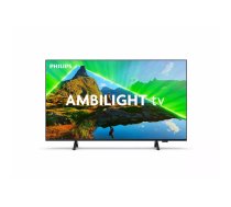 Philips Ambilight 4K 139,7 cm (55") 4K Ultra HD Viedtelevizors Wi-Fi Melns