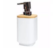 Šķidrā ziepju dozators BESK 9125489 — pie sienas, balts