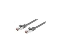 Tīkla kabelis C-TECH CB-PP6F-1 patchcord Cat6 FTP 1m pelēks