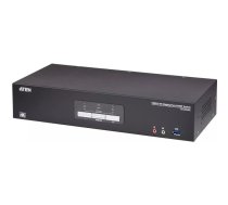 ATEN 2 portu USB True 4K DisplayPort KVM slēdzis - KVM slēdzis - 2 porti (CS1922ATC)