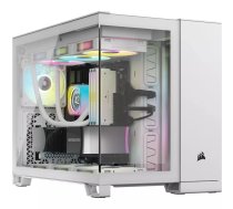 Datora korpuss Corsair 2500X RGB Micro Tower White