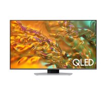 Televizors Samsung QE65Q80DAT Q80D 65" 4K Ultra HD QLED Direct-LED, Tizen, Wi‑Fi, DVB-C/S2/T2, sudraba