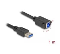 Delock 80485 - USB 3.0 kabelis no A vīrišķā uz B sievišķo 1,0 m - kabelis - digitālais/datu (80485)