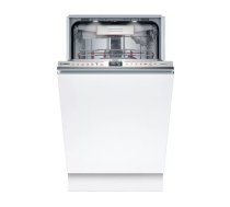 Iebūvējama trauku mazgājamā mašīna Bosch Serie 6 SPV6ZMX17E — 45 cm šaura, 10 komplekti, 42 dB, Zeolith žāvēšana, Wi‑Fi