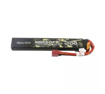 Gens ace 25C 1200mAh 2S1P 7.4V Airsoft Gun Lipo akumulators ar T spraudni