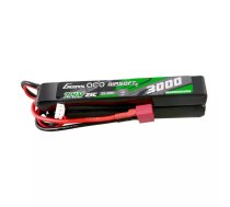 Gens ace 25C 3000mAh 2S2P 7.4V Airsoft pistole Lipo akumulators ar Mini Deans(T) spraudni