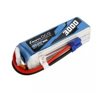 Gens ace 3000mAh 22.2V 60C 6S1P Lipo akumulatoru komplekts ar EC5 spraudni