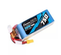 Gens Ace 750mAH 11.1V 60C 3S1P Lipo akumulators ar XT30 savienotāju