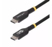 StarTech.com USB2EPR1M USB kabelis 1 m USB 2.0 USB C Melns