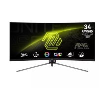 Monitors MSI MAG 345CQR 34" UltraWide Dual Quad HD 3440 x 1440
