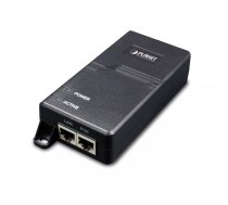 PLANET IEEE802.3at High Power PoE+ Gigabit Ethernet (10/100/1000) Power over Ethernet (PoE) Melns