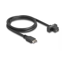 DeLOCK USB kabelis Type-E Key A 20 pin male uz USB Type-C female 70 cm