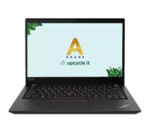 upcycle it Lenovo ThinkPad T14 Gen 1 (Refurbished) A Intel® Core™ i5 i5-10210U Portatīvais dators 35,6 cm (14") Full HD 8 GB DDR4-SDRAM 256 GB SSD Windows 11 Pro Melns