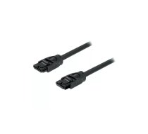 Tecline 0.5m eSATA - SATA SATA kabelis 0,5 m SATA 7-pin Melns