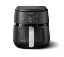 Gaisa fritéze Philips 2000 series NA221/00, 4.2 L, 1500 W, melni‑sudrabota