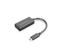 Lenovo 4X90R61022 video kabeļu aksesuārs 0,24 m USB Veids-C HDMI Type A (Standard) Melns