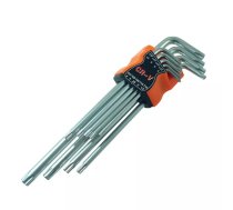 Torx atslēgu komplekts Beast 8032601, gari T10–T50, 9 gab.