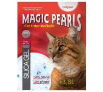 Silikona smiltis kaķu tualetei : MAGIC PEARLS Original, 3,8 l