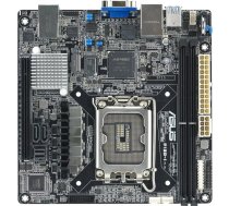 Mātesplate ASUS P13R-I Mini ITX, Intel C262 čipsēta, LGA 1700, DDR5, 2x DIMM, 64 GB, 6x SATA III, 3x RJ-45