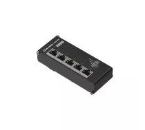 Teltonika NETWORKS TSF010 Flat Ethernet Switch Nepārvaldīts Fast Ethernet (10/100) DIN rail Melns