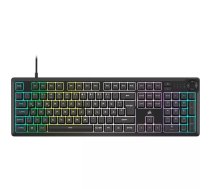 Corsair K55 CORE RGB tastatūra Speļu USB QWERTY Ziemeļvalstu Melns