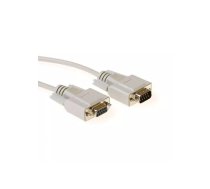 ACT AK2304 seriālais kabelis Balts 1 m VGA (D-Sub)