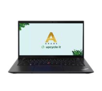 upcycle it Lenovo ThinkPad L14 AMD 1 Gen (Refurbished) A AMD Ryzen™ 5 PRO 4650U Portatīvais dators 35,6 cm (14") Full HD 8 GB DDR4-SDRAM 256 GB SSD Windows 11 Pro Melns