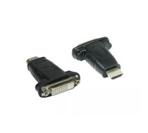 Alcasa DVI-HDMI kabeļu spraudņu pāreja DVI 24+1 Melns