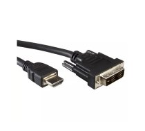 VALUE DVI - HDMI 10 m HDMI Type A (Standard) Melns