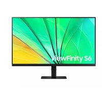 Samsung ViewFinity S6 S60D monitori 81,3 cm (32") 2560 x 1440 pikseļi Quad HD LED Melns