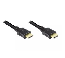 Alcasa 4514-030 HDMI kabelis 3 m HDMI Type A (Standard) Melns