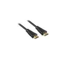 Sharkoon 2m HDMI cable HDMI kabelis HDMI Type A (Standard) Melns