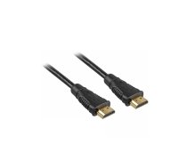 Sharkoon 10m HDMI premium cable HDMI kabelis HDMI Type A (Standard) Melns