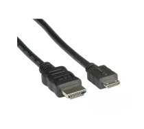 VALUE HDMI - Mini HDMI 2 m HDMI kabelis HDMI Type A (Standard) HDMI Type C (Mini) Melns