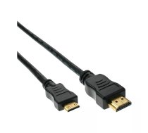 InLine 17455P HDMI kabelis 5 m HDMI Type A (Standard) HDMI Type C (Mini) Melns