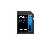 Lexar atmiņas karte | Professional 800x PRO | 256 GB | MicroSDXC | Flash atmiņas klase UHS-I